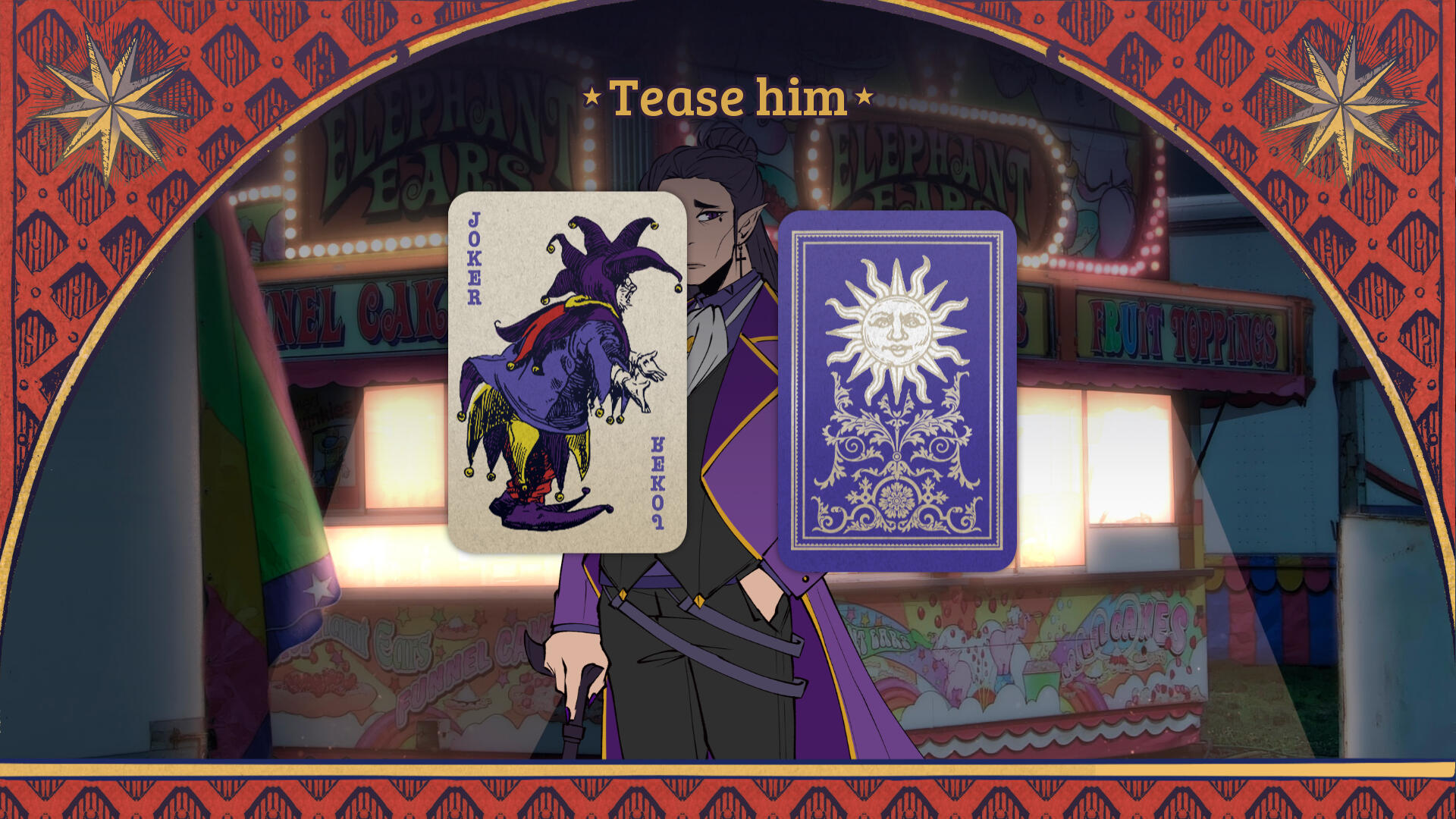 Carnival of Shadows: UI/UX, UI programmer, Graphic Designer