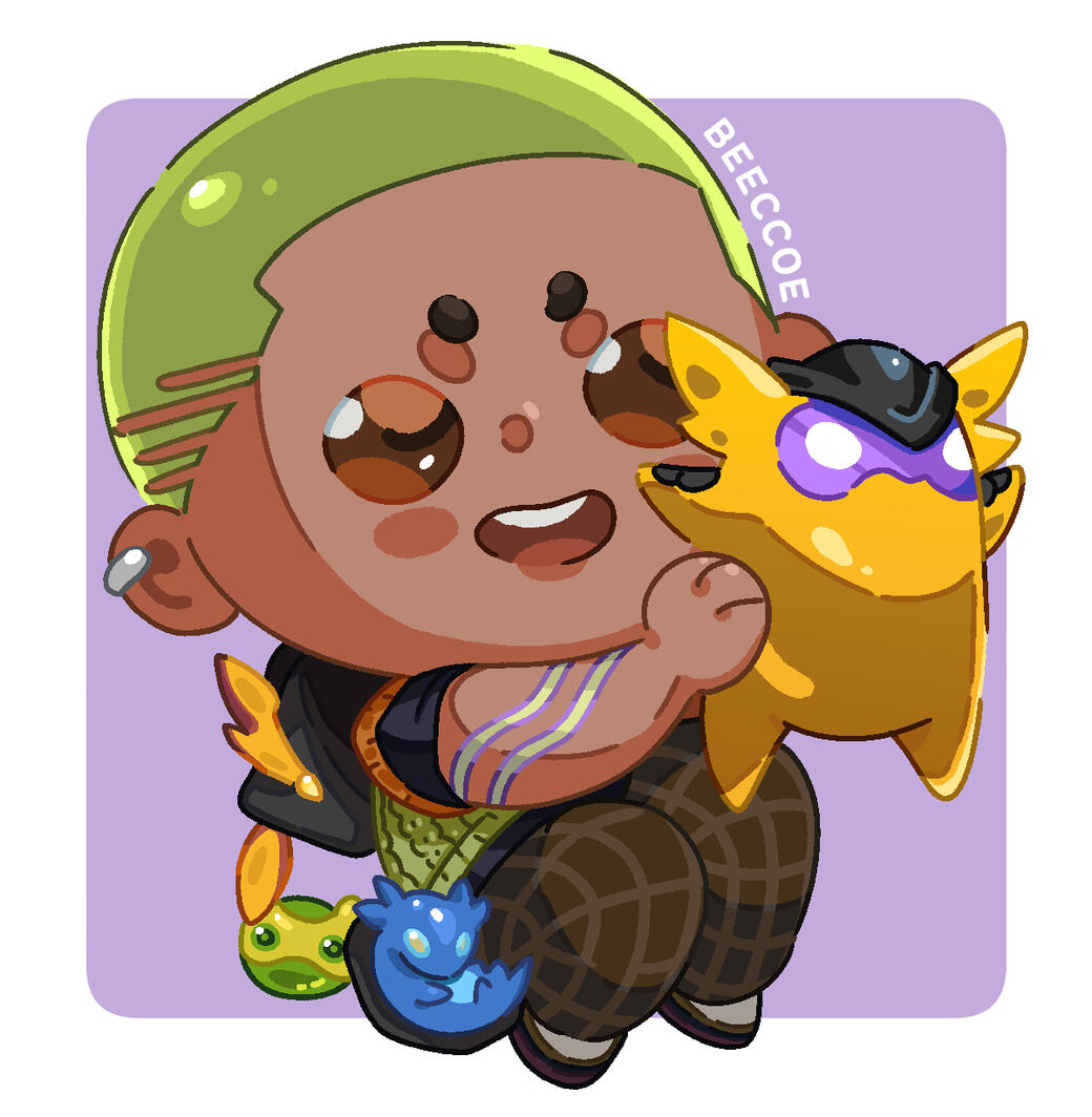 Gekko Valorant Acrylic Keychain (Fanmade)