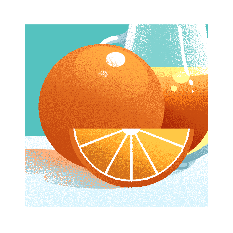 Original sticker Orange