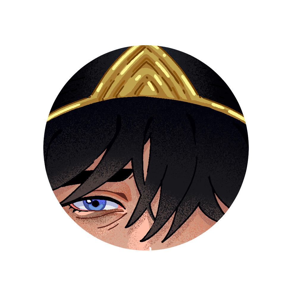 Witch Hat Atelier Olruggio 44mm Button Pin (Fanmade)