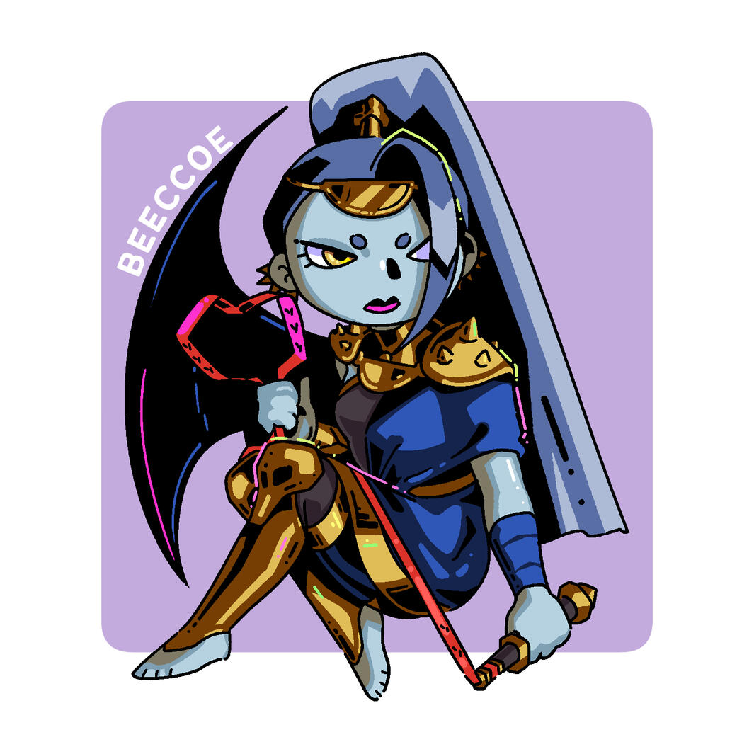 Megaera Acrylic Keychain (Fanmade)